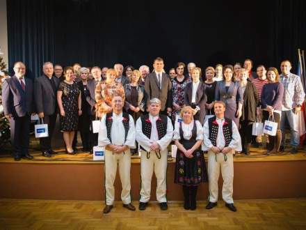 Partnerzy Gminy Strumień na Wigilii Europejskiej